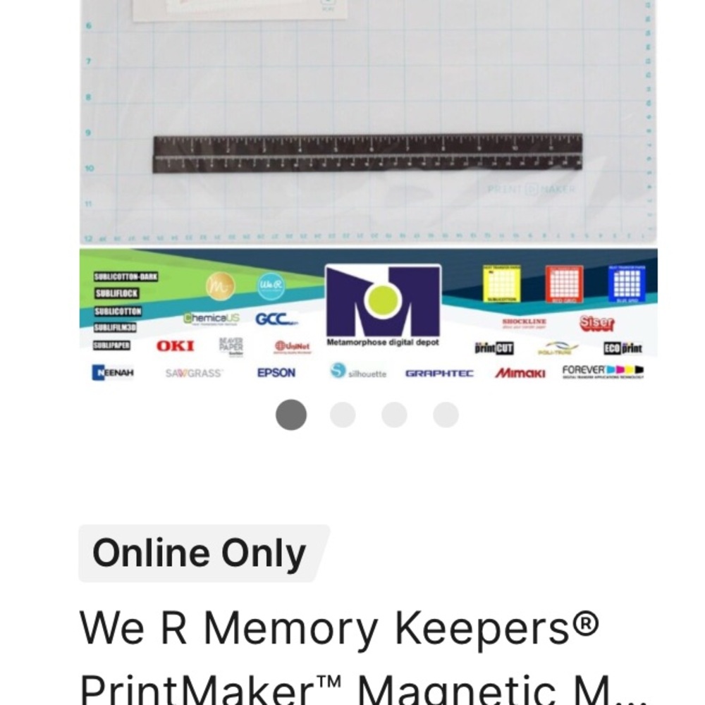 PrintMaker Magnetic Workspace with Ruler - Picture 3 of 3